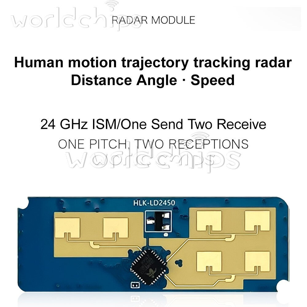 HLK-LD2450 DC5V 24G Human Presence Inductive Radar Sensor Motion Module Kit