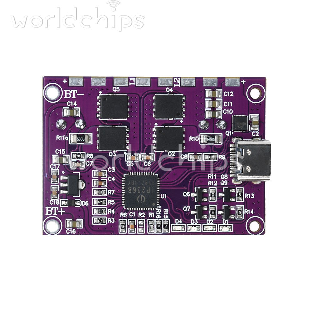 IP2368 Bidirectional High-Power Fast Charging Module Buck-Boost Module Type-C