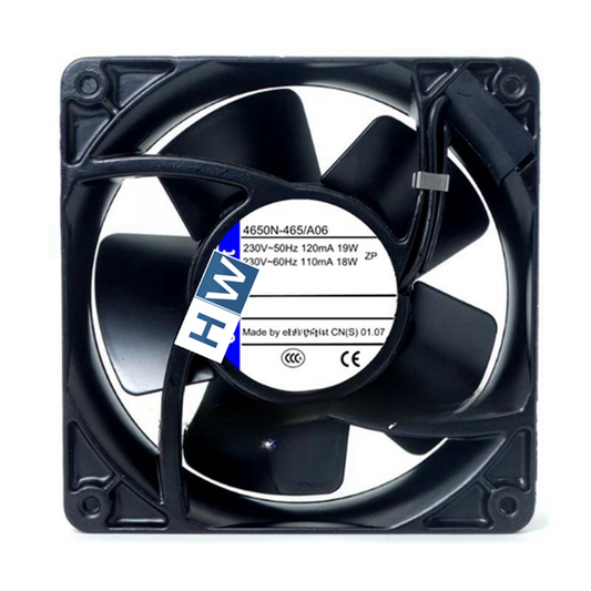 1/piece 4650N-465/A06 230V 120MA 19/18W 120*38 12CM Metal Axial Flow Cooling Fan