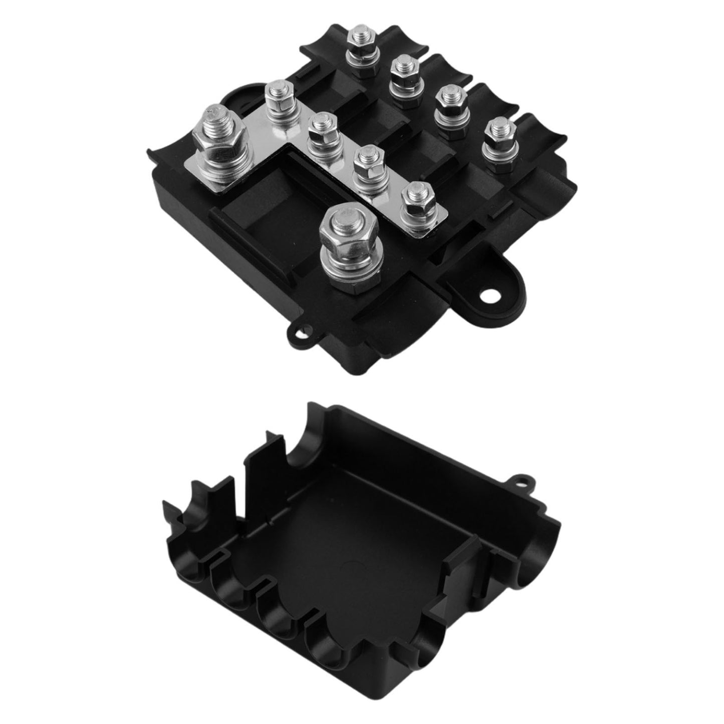 5 Way Heavy Duty Fuse Block Compatible with For Mega and For Midi Fuses