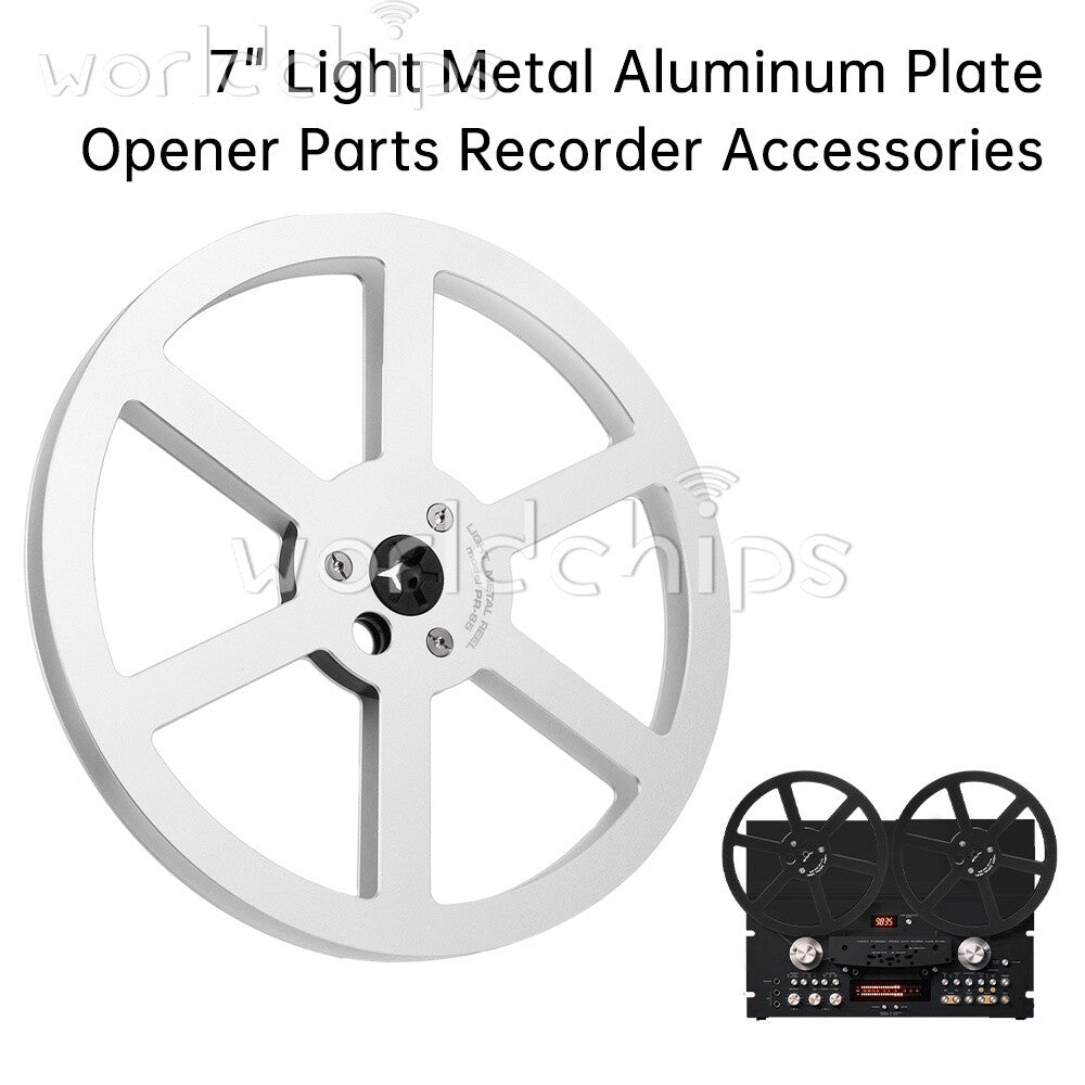7'' Metal Aluminum Take Up Reel Low Noise Open Reel Reel-To-Reel Recorders Parts