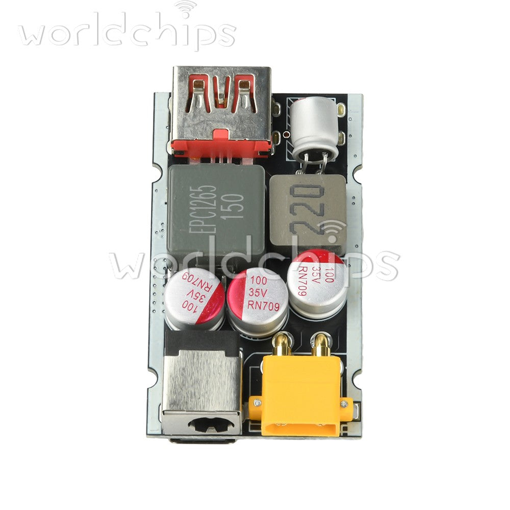 DC 9-35V 205W High-power Fast Charging Full Protocol Step-down Charging Module