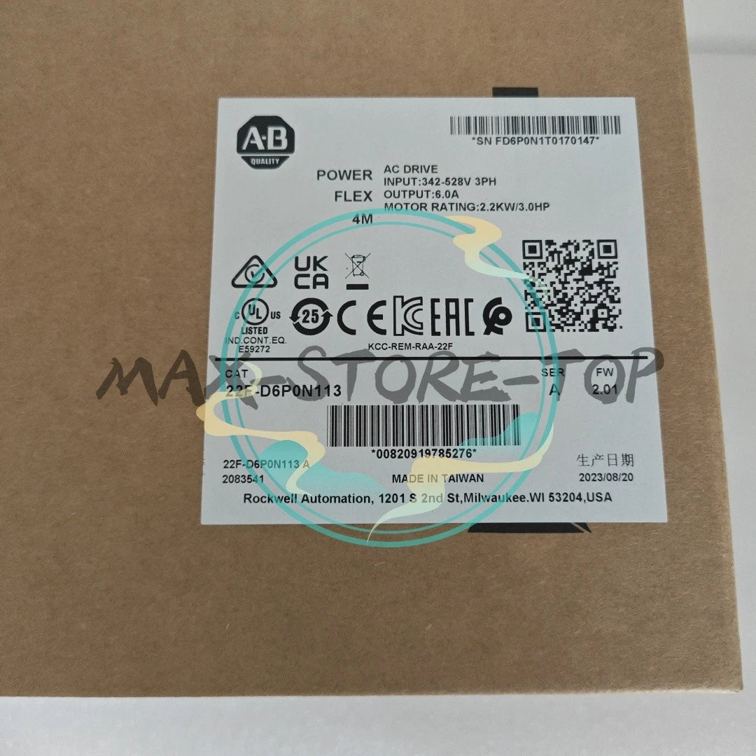 22F-D6P0N113 PowerFlex 4M-2.2 kW (3 HP) AC Drive Sealed