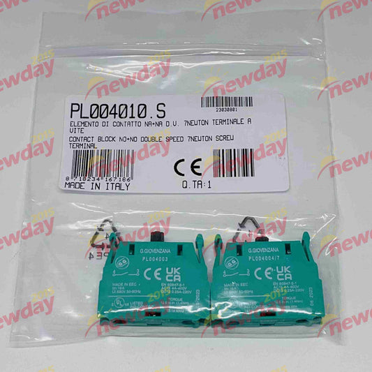 1pair For GIOVENZANA two-speed contact PL004010 (PL004003+PL004004/7)