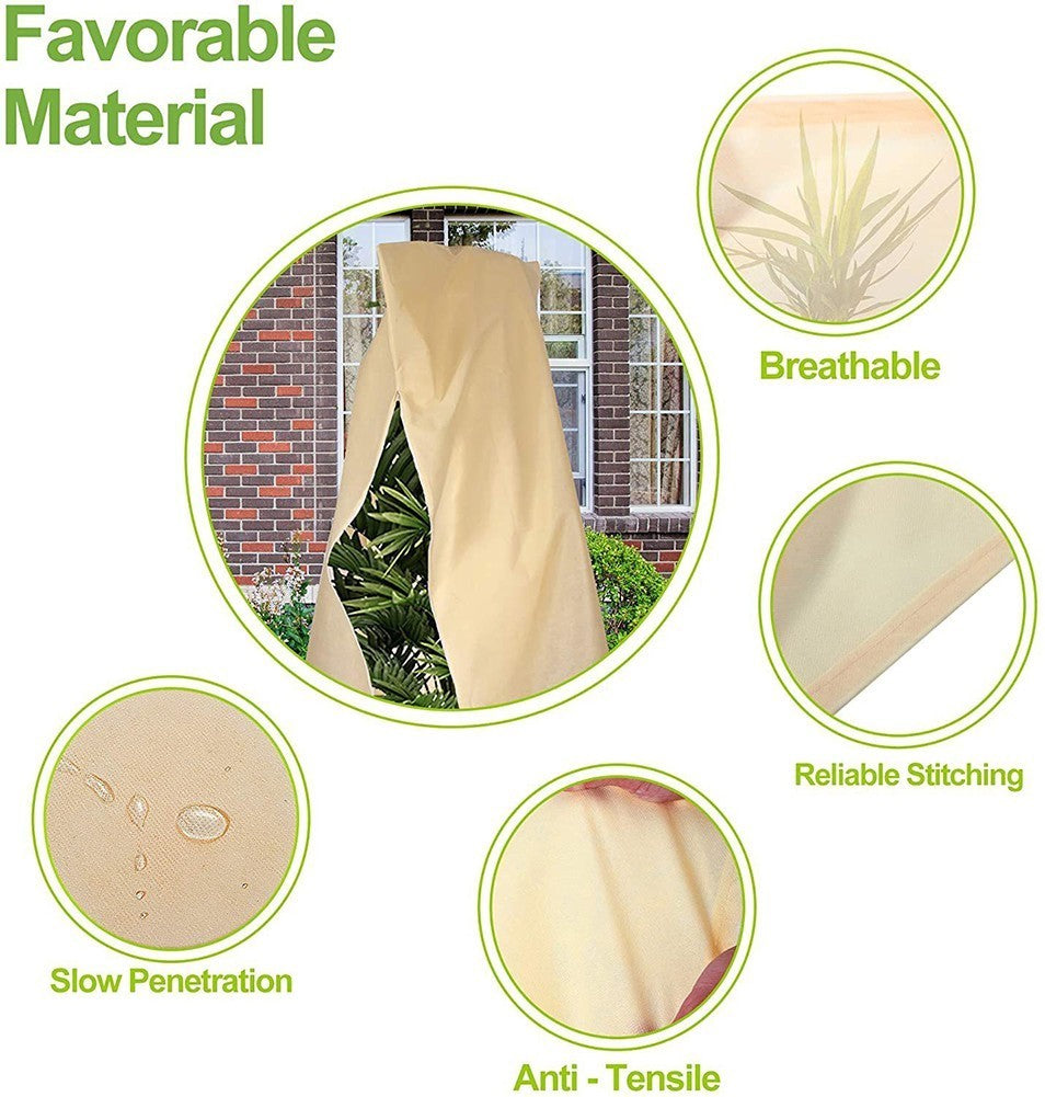 Non Woven Fleece Plant Covers 2 Pack for Effective Frost and Weather Protection