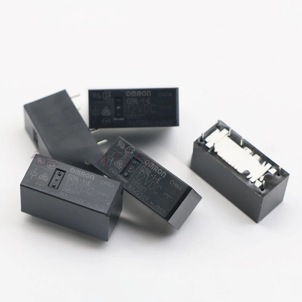 (5Pcs)  Omron G2RL-1-E G2RL1E Relay 12VDC #P