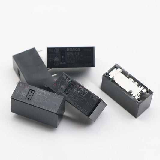 (5Pcs)  Omron G2RL-1-E G2RL1E Relay 12VDC #P