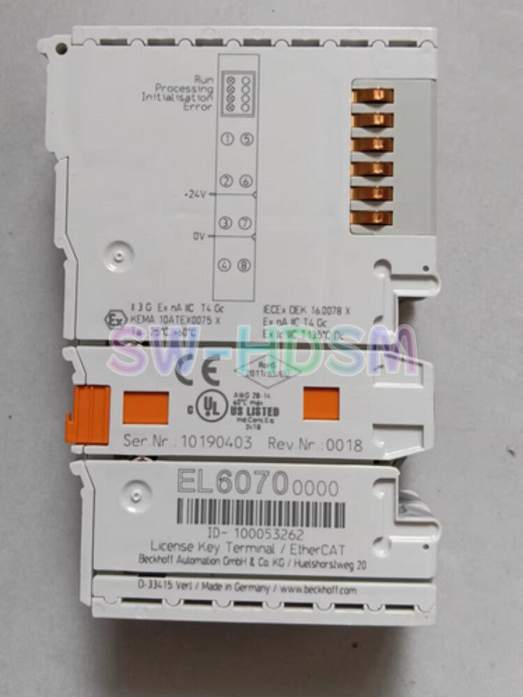 1PCS  BECKHOFF EL6070 module freight free