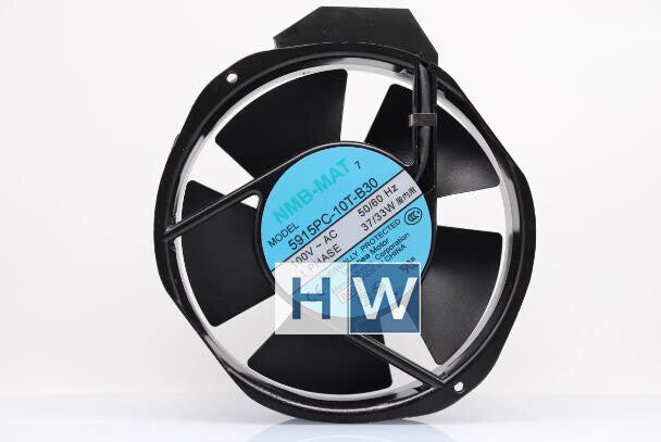 1PC 5915PC-10T-B30 100VAC NMB-MAT 172*150*38 Aluminum Frame Axial Flow Fan
