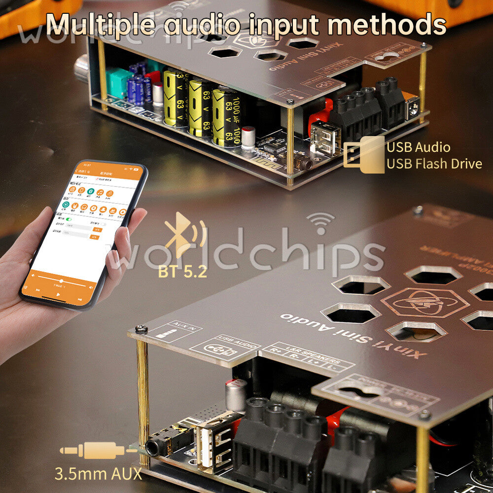 TPA3223 TPA3255 Digital Amplifier Board Bluetooth Audio Power Amplifier Module