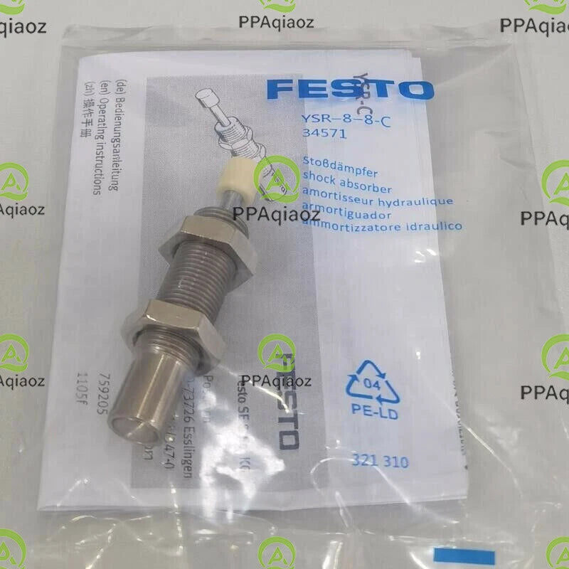 1PC  FESTO YSR-8-8-C 34571 YSR88C Shock Absorber Buffer Free Shipping