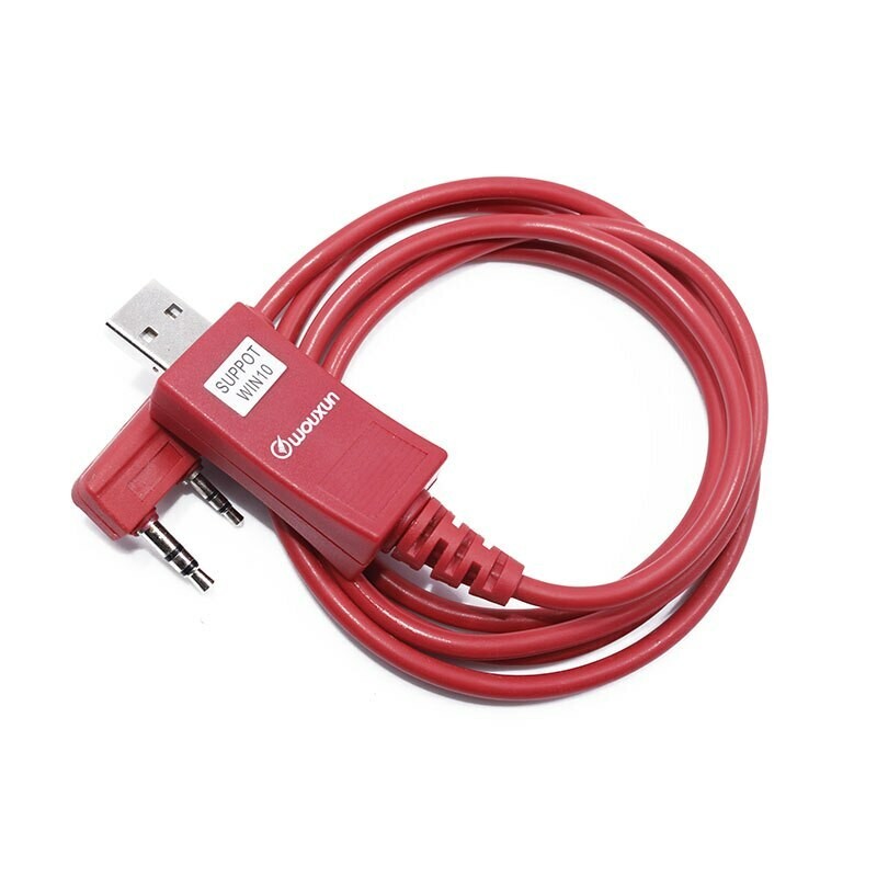 For WOUXUN USB Programming Cable KG-UVD1P KG-UV6D KG-UV8D KG-UV899 KG-UV9D PLUS
