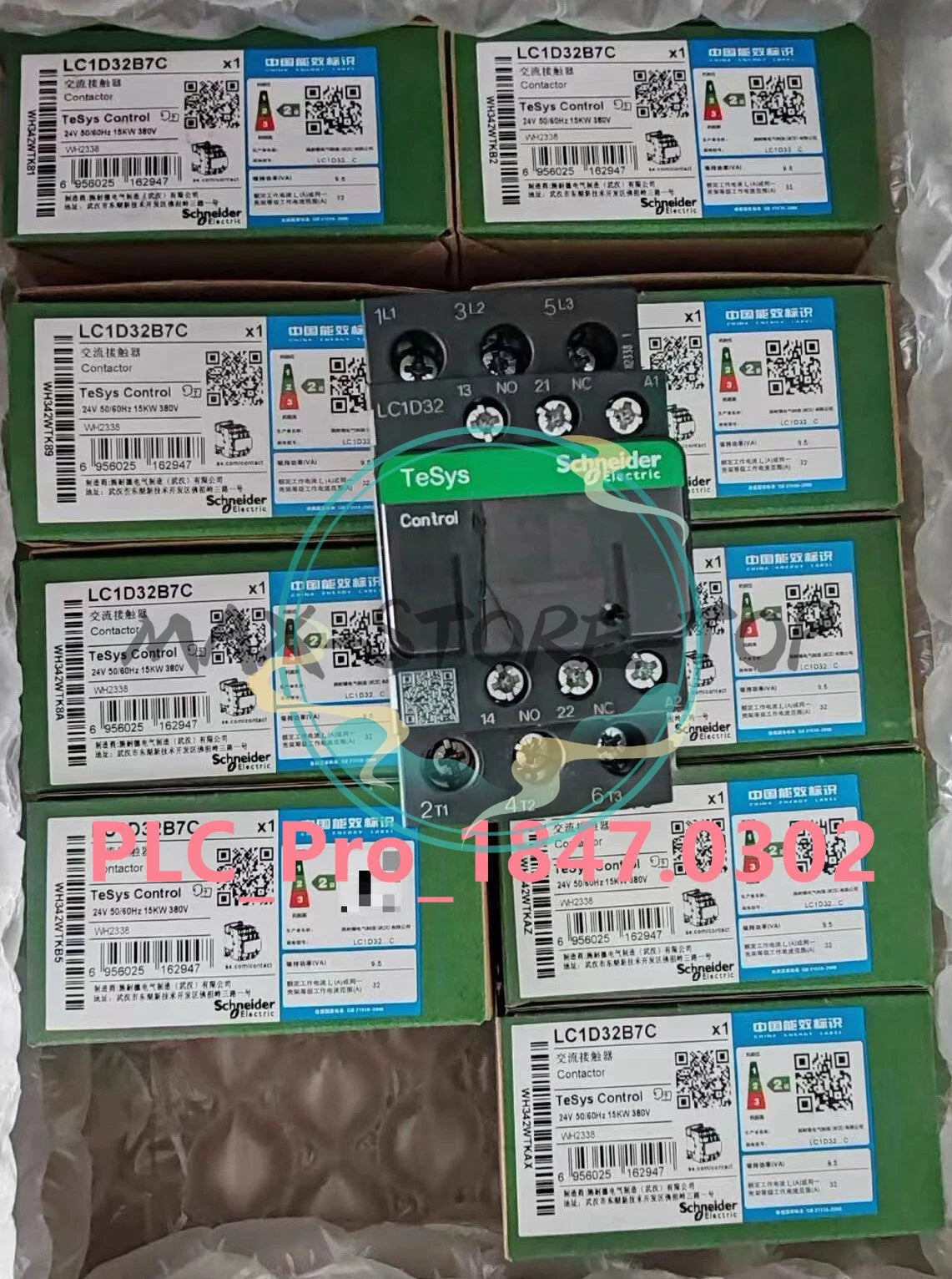LC1D32B7C 1PC   Schneider Contactor LC1D32B7C AC 24V Fast delivery