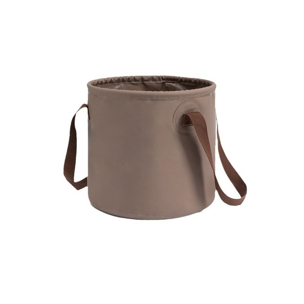 Multi Use Folding Bucket Collapsible Water Container for Hiking Fishing Camping