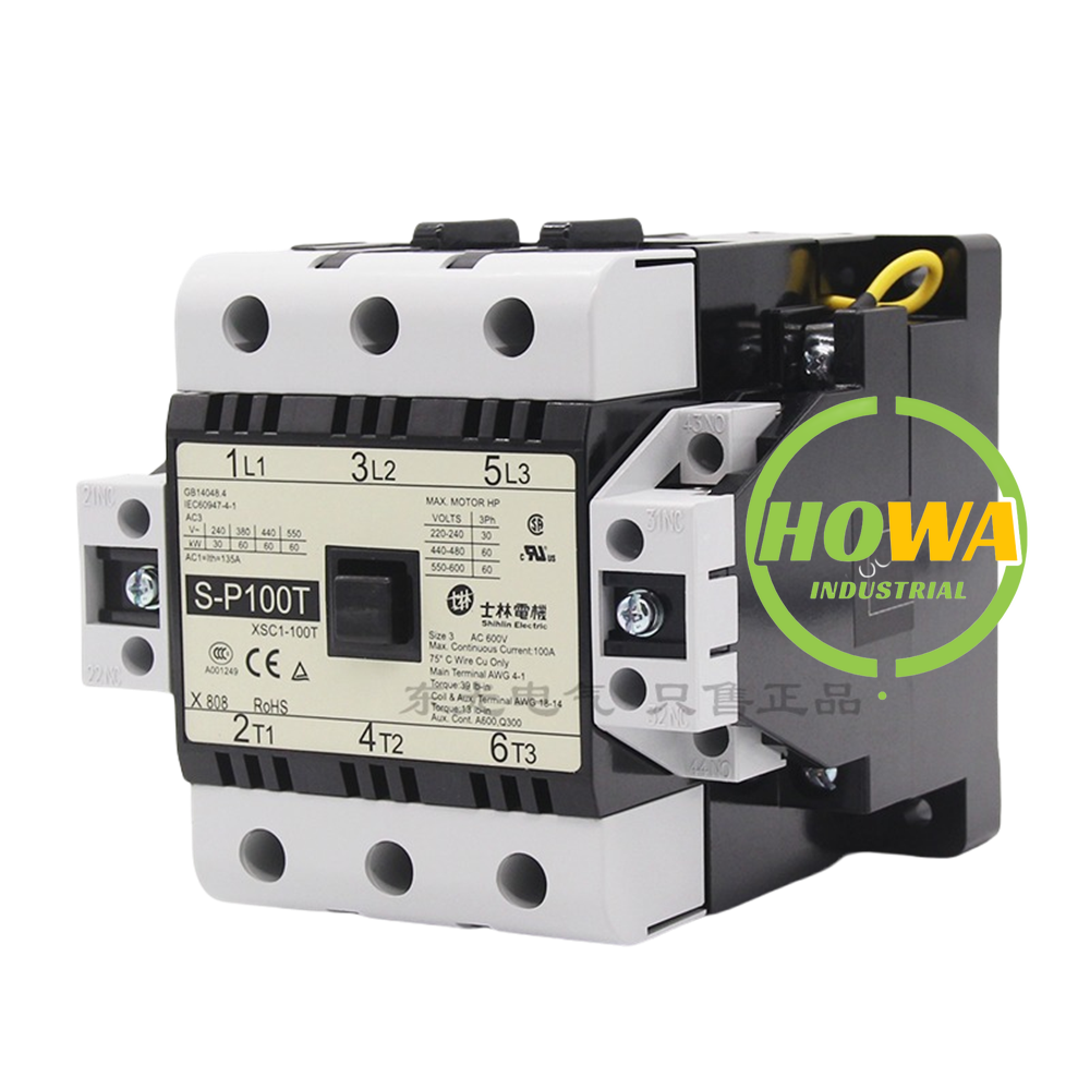 1/piece  Shihlin Motor AC contactor S-P100T  AC220V Coil voltage