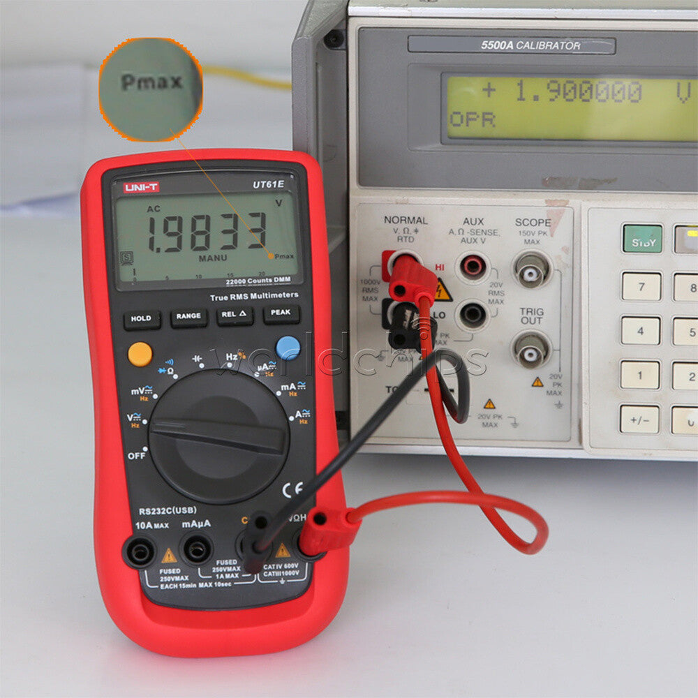 UT61E Digital LCD Multimeter High-precision Universal AC DC Meter Flameproof