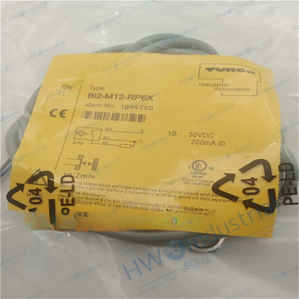 1/Piece Bi2-M12-RP6X   Turck Proximity Switch Sensor