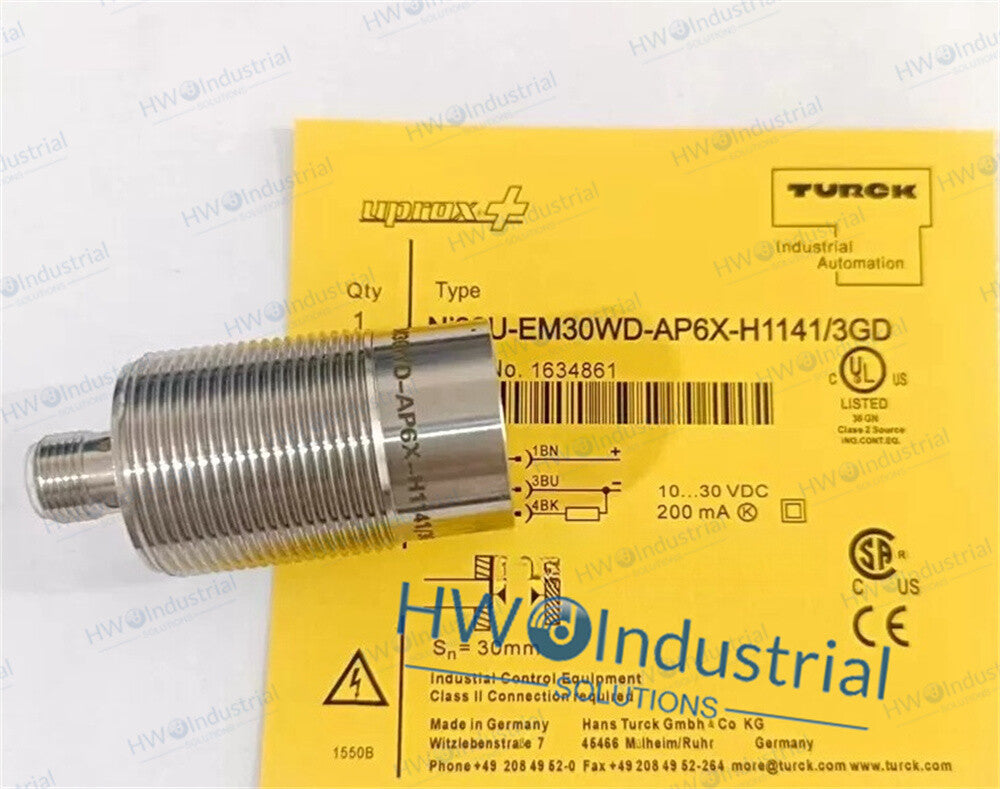 1/piece NI30U-EM30WD-AP6X-H1141/3GD Sensor TURCK Proximity Switch