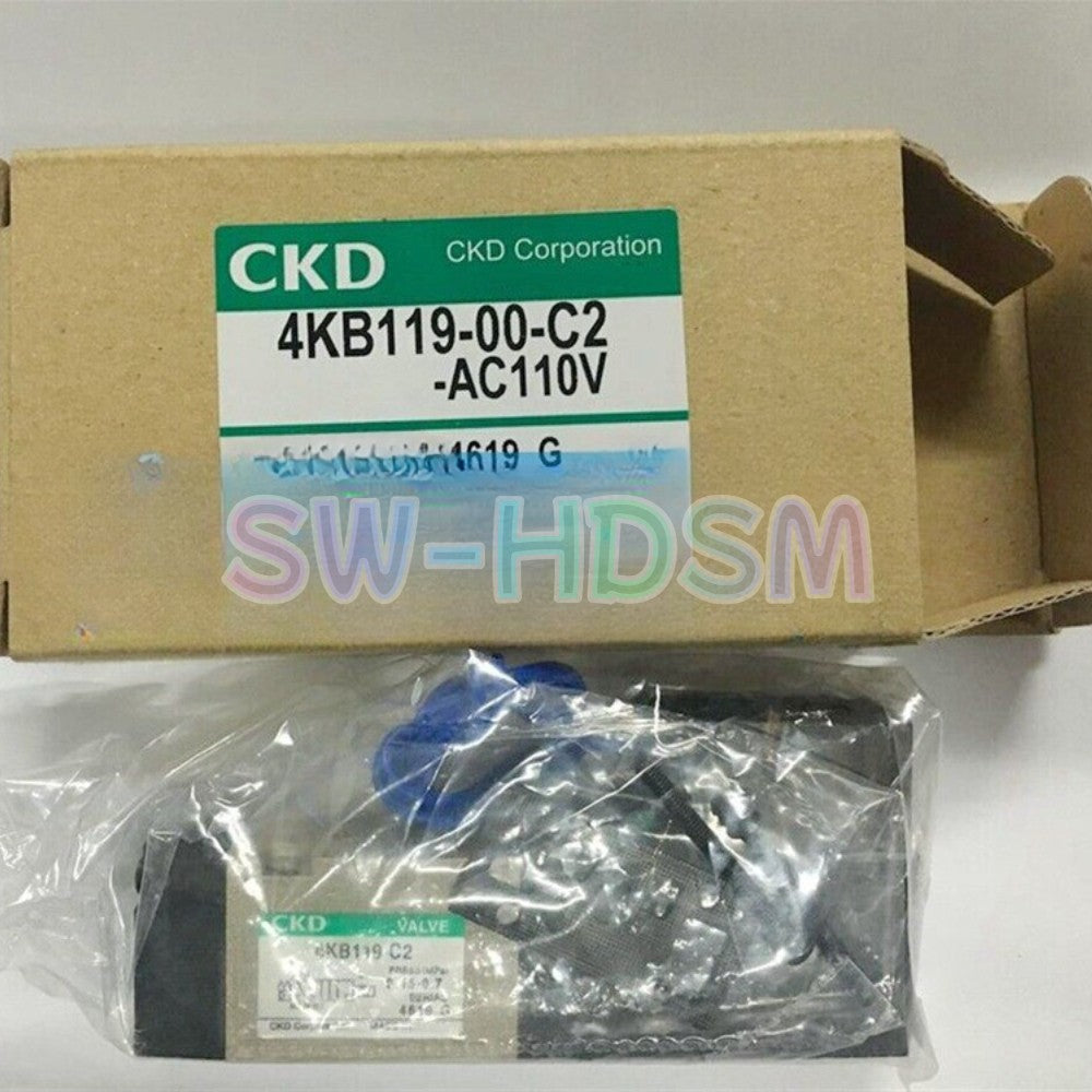 1PCS   for CKD Solenoid Valve 4KB119-00-C2-AC110V Freight Free