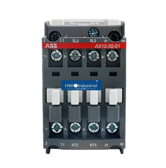 ABB AX12-30-01-84 Block Contactor AC 110V 50/60 Hz AX12-30-01