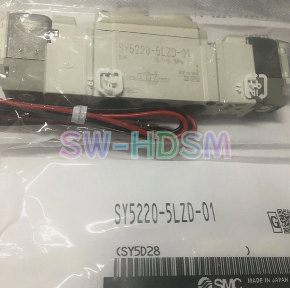 1PCS  for SMC Solenoid valve SY5220-5LZD-01 freight free