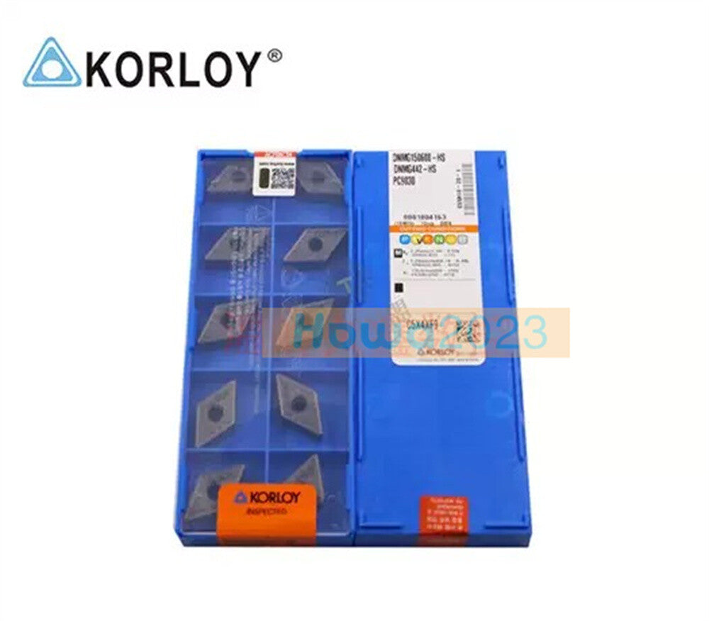 10Pcs/box KORLOY DNMG150608-HS PC9030 DNMG442-HS Turning Blade Carbide Inserts