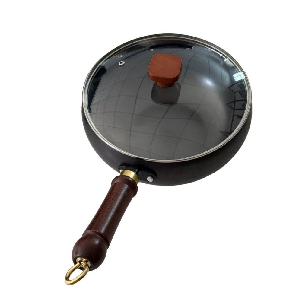 Robust Iron Pot Hand Forged Big Belly Design for All Your Cooking Needs