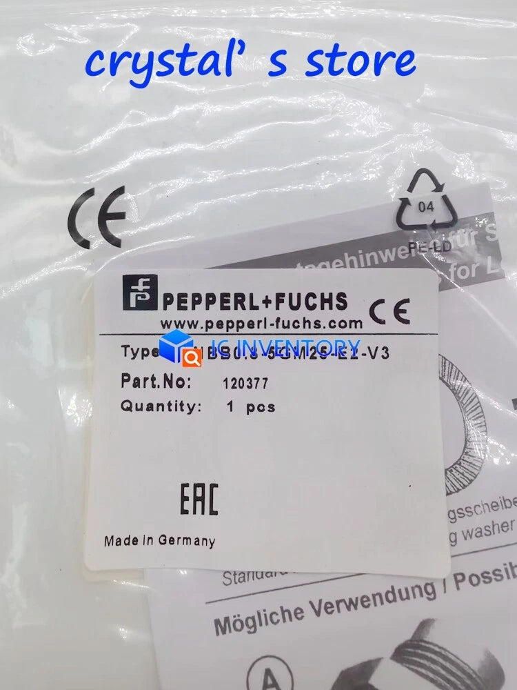 1PCS  Pepperl+ Fuchs NBB0.8-5GM25-E2-V3 inductive proximity switch #P