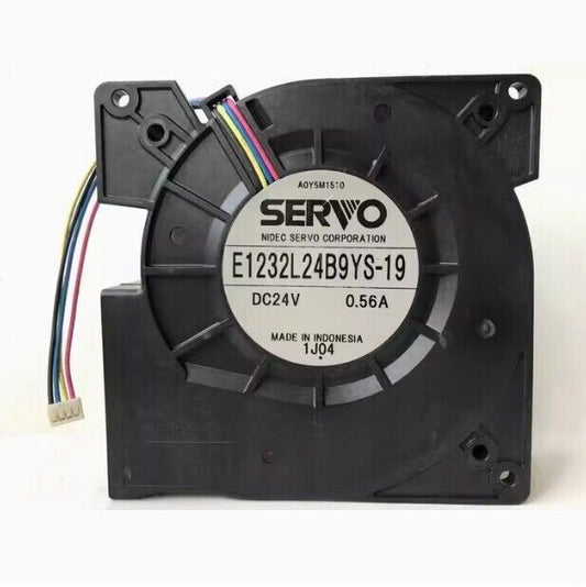Nidec SERVO E1232L24B9YS-19 DC24V 0.56A12032 Turboblower