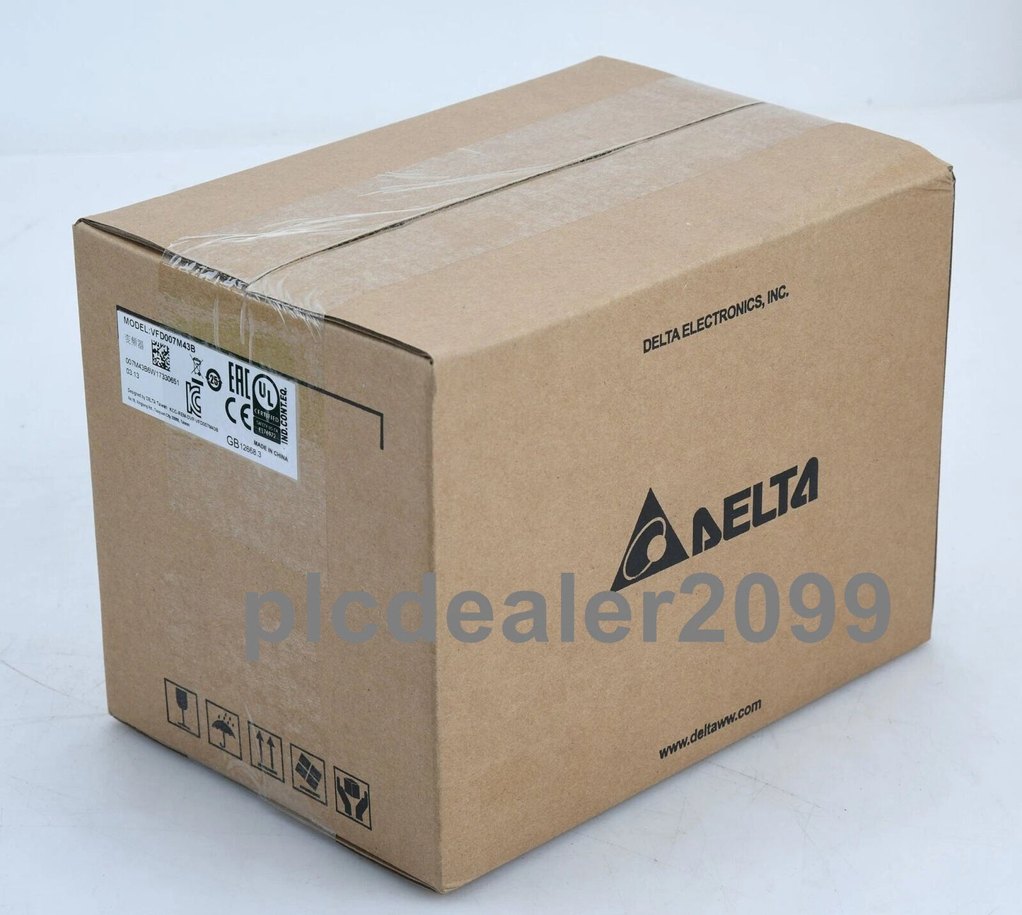 Delta VFD007M43B PLC 0.75KW 460V Three Phase Sensorless Vector Micro AC Drive #P