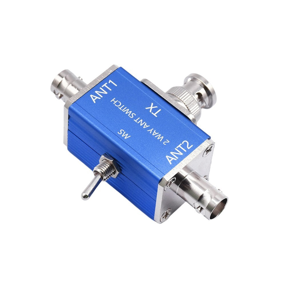 Manual Two Way Coaxial Antenna Switch High Power 100W for Radio Equipment