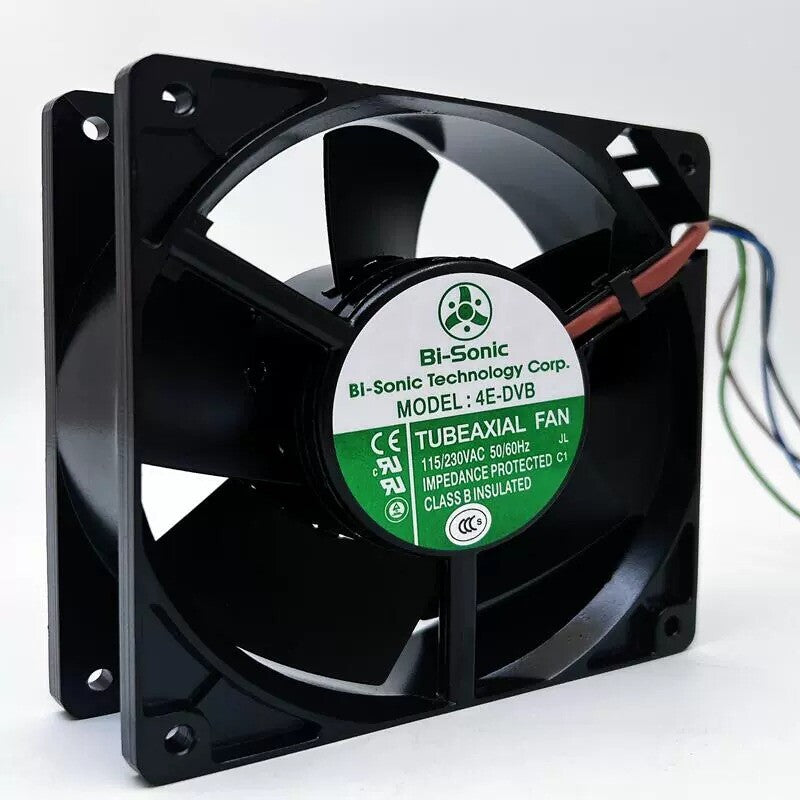 For Bi-Sonic 4E-DVB 115/230V 12038 Dual Voltage Cooling Fan