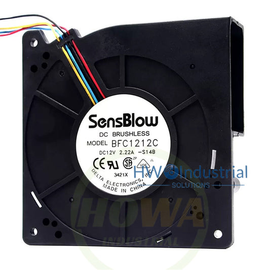 1/piece SENSBLOW BFC1212C 12V 2.22A 12032 12CM Turbo Blower 4-wire Cooling Fan