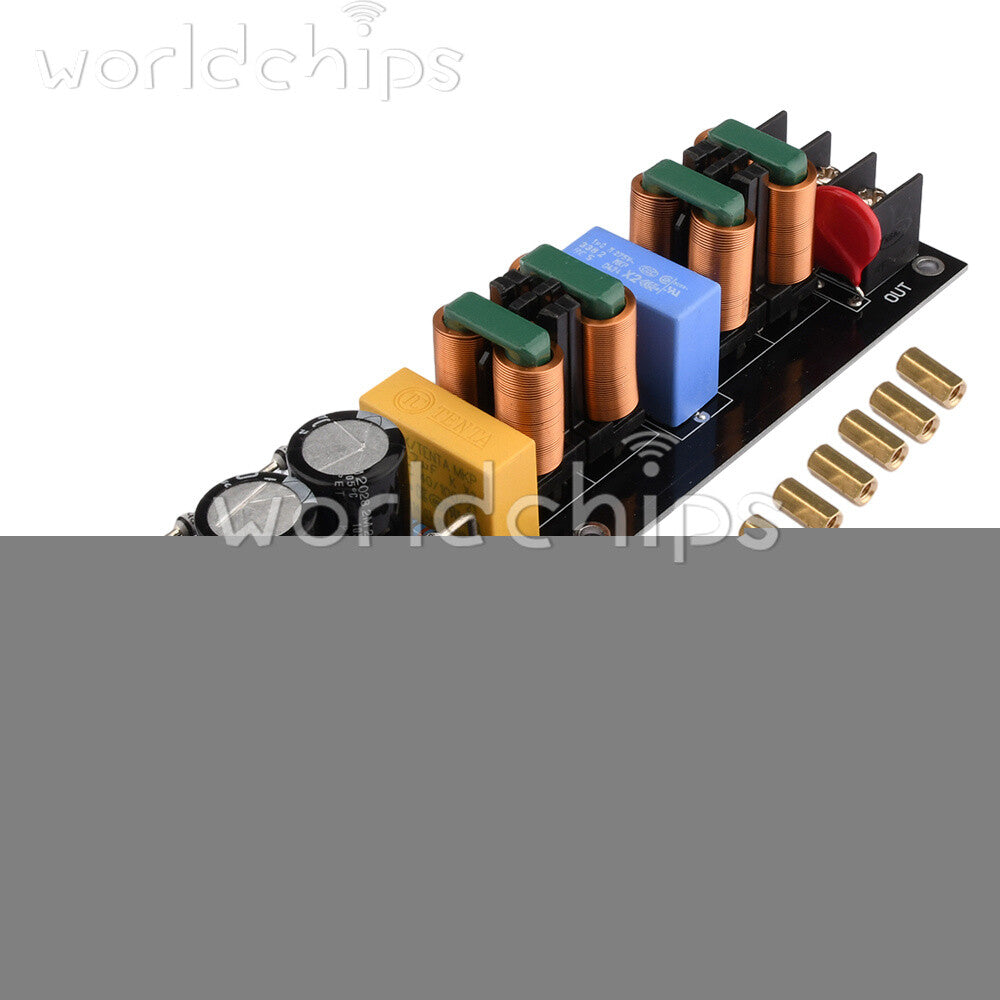 AC110V-265V 15A 2000W EMI Power Filter Module High Frequency Filter Board