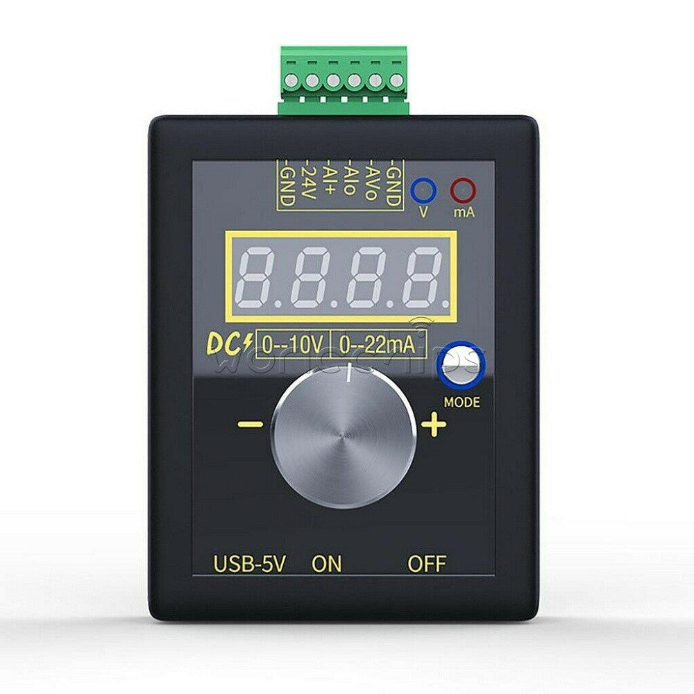 Digital 4-20mA 0-10V Voltage Signal Generator 0-20mA Current Transmitter