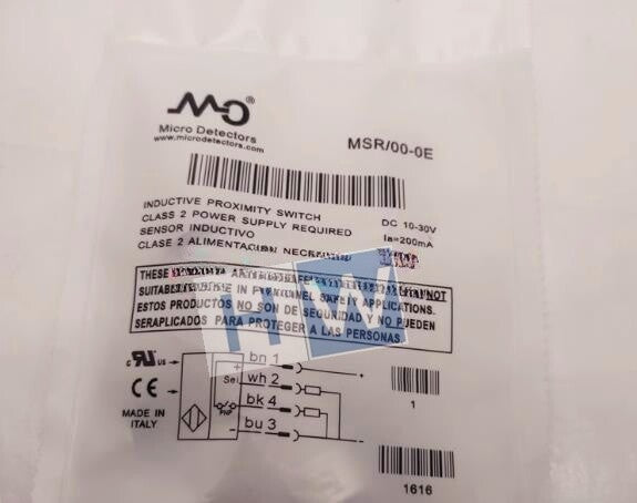 For Micro Detectors MSR/00-0E Proximity Sensor Quality Assurance