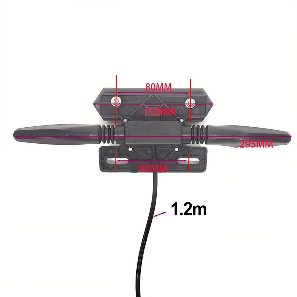 Electric Bicycle Tail Light with Reliable ABS Material for 12V Systems
