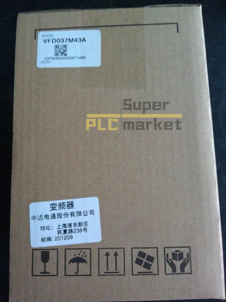 Delta Inverter VFD037M43A 3.7KW 380V 3-Phase free shipping #P