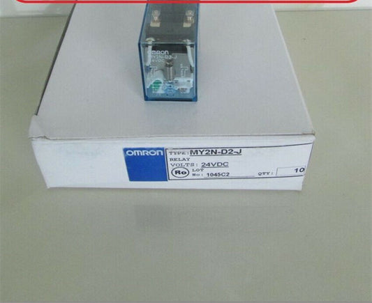 10PC  Omron MY2N-D2-J 24VDC Relay Free Shipping MY2ND2J