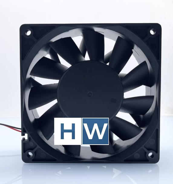 1PC DF1238B24H DC24V 1.60A 12cm 2-wire Inverter Cooling Fan