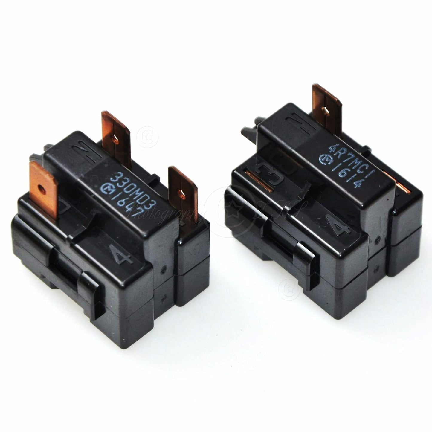 330MD3 Car Refrigerator Compressor Motor PTC Start Relay For Haier Midea Murata