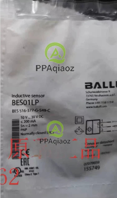 1Pcs  BALLUFF BES 516-377-G-S49-C（BES01LP）sensor Fast delivery