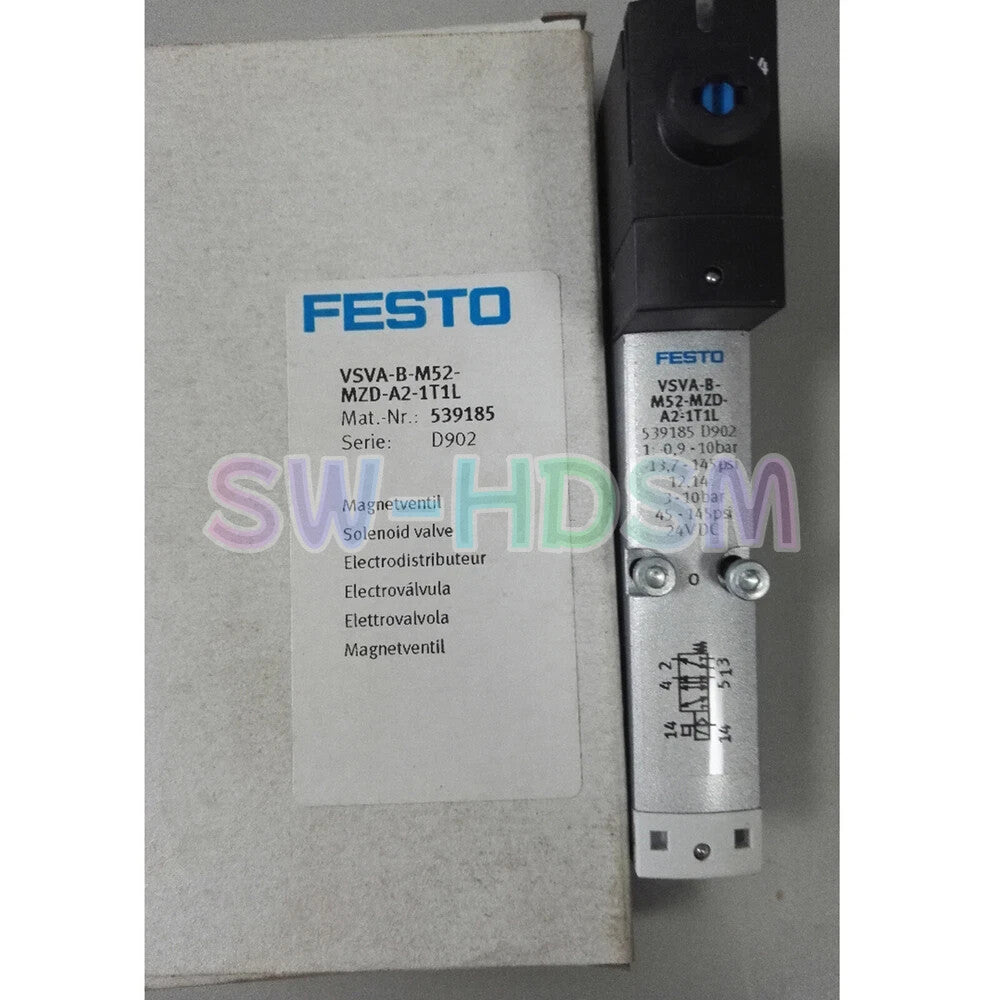 1PCS  For FESTO VSVA-B-M52-MZD-A2-1T1L 539185 Solenoid Valve freight free