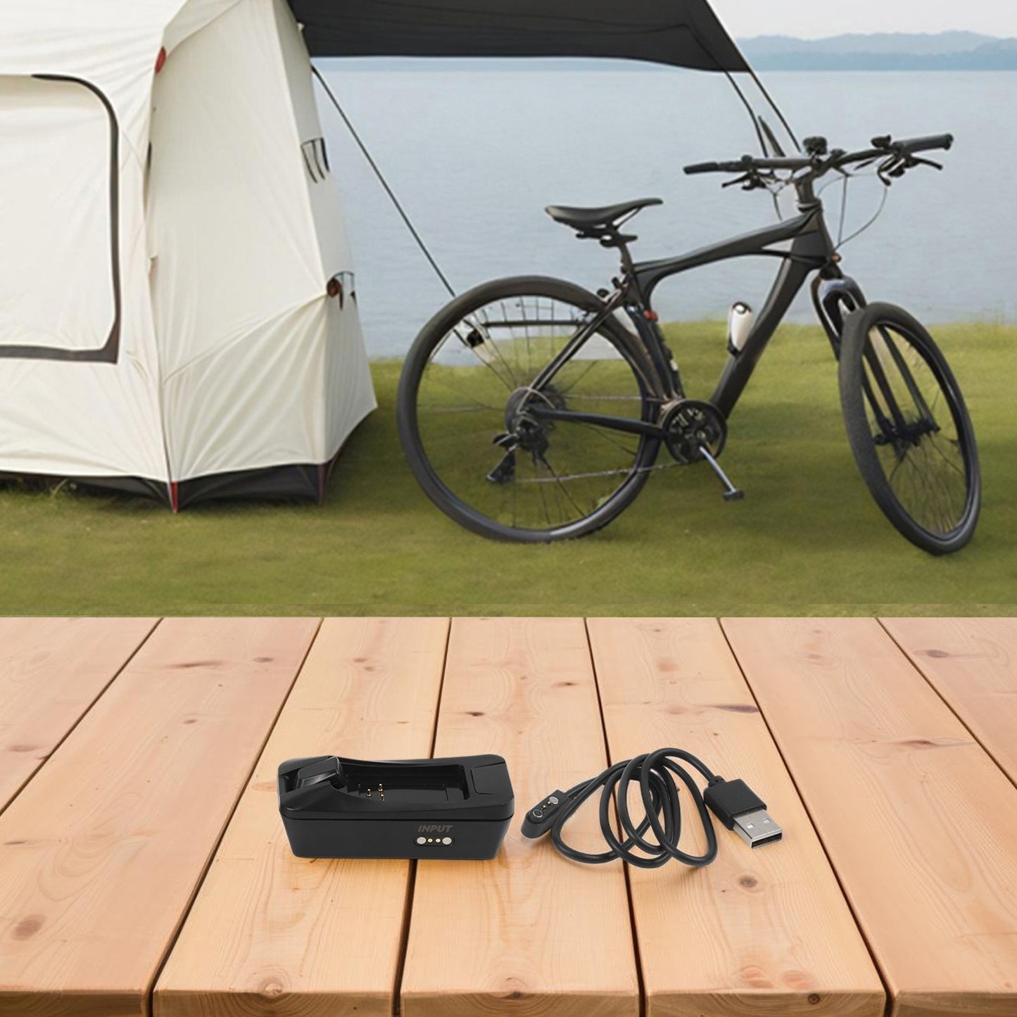 Electronic Shifting Charger ABS And Metal Material Battery Level Screen