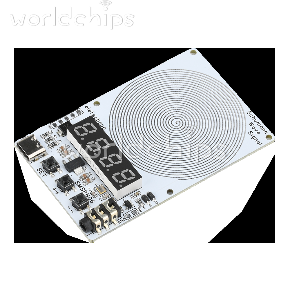 Adjustable 0.01Hz~9999Hz Frequency Schumann Wave Generator 4Bit Digital Display