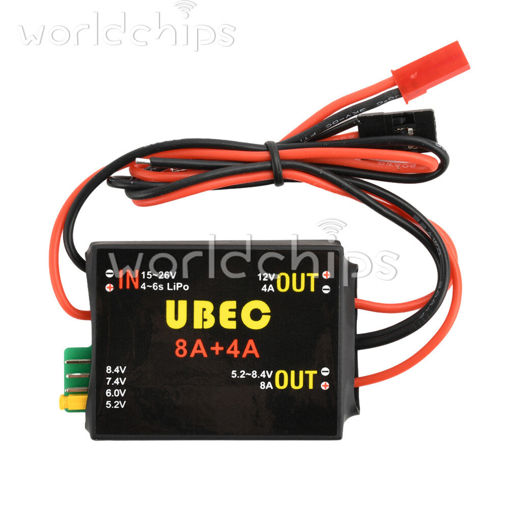 2S-8S 6-36V UBEC-8A BEC & DUAL UBEC Servo Independent Power Supply Module RC Car