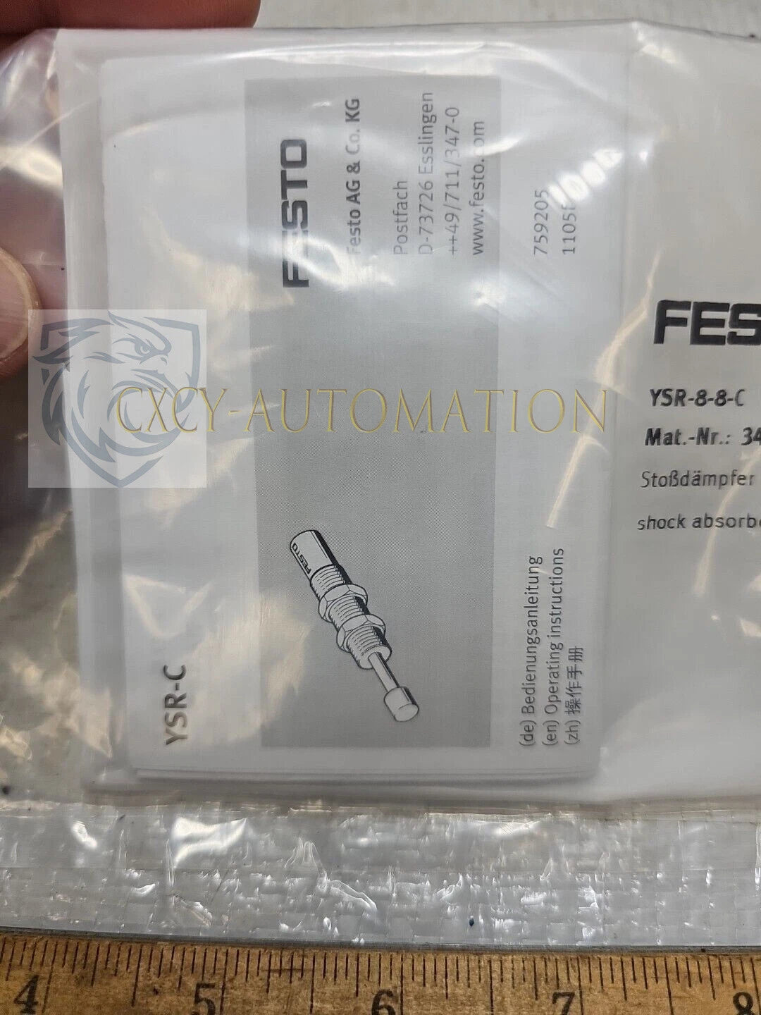 Festo YSR-8-8-C | 34571 Shock Absorber Buffer #P