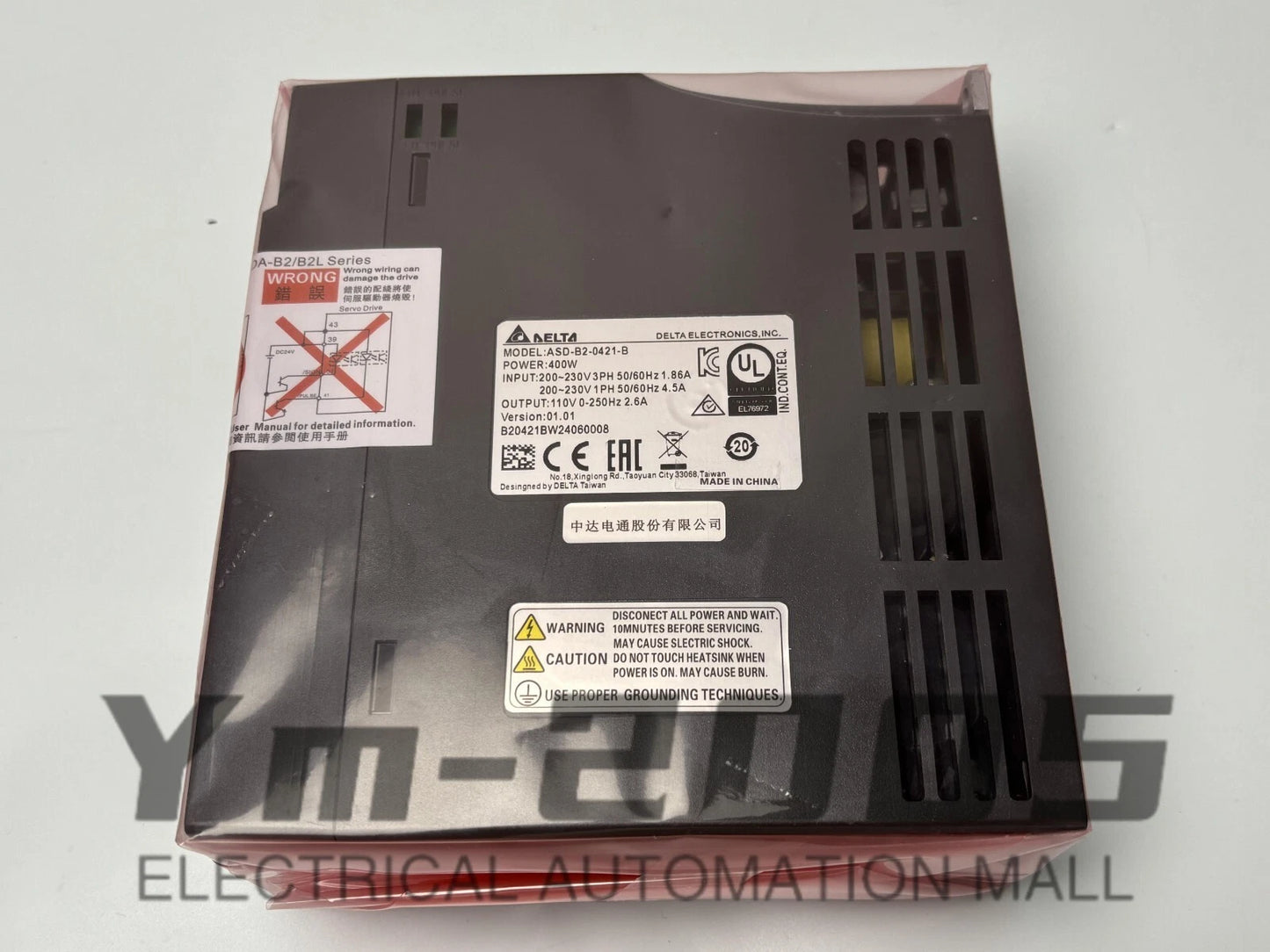1pcs   Delta Servo Drive ASD-B2-0421-B ASDB20421B #P