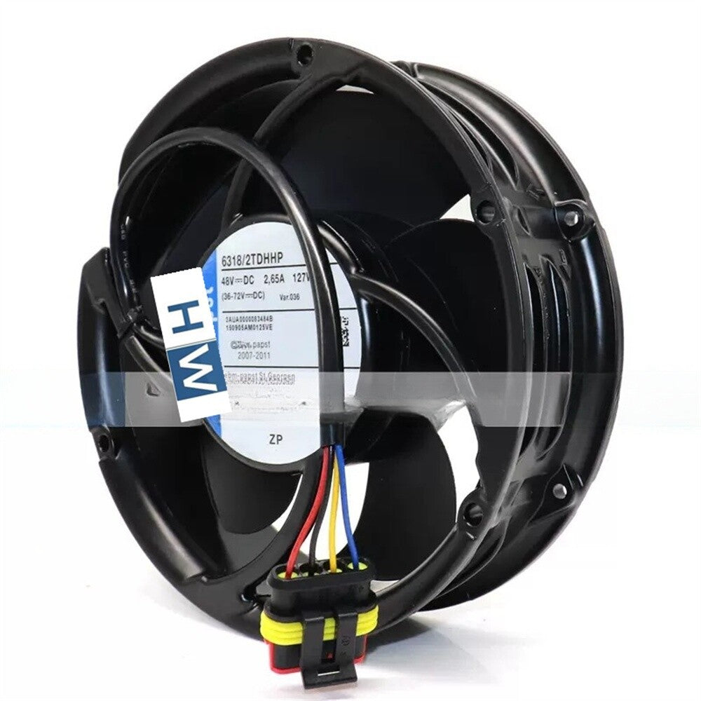 1/piece 6318/2TDHHP 48V 2.65A 127W 4-wire Equipment Axial Fan