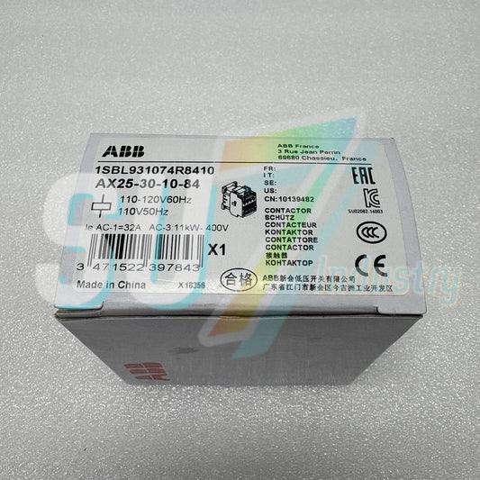 ABB AX25-30-10 AC110V contactor# 1pcs